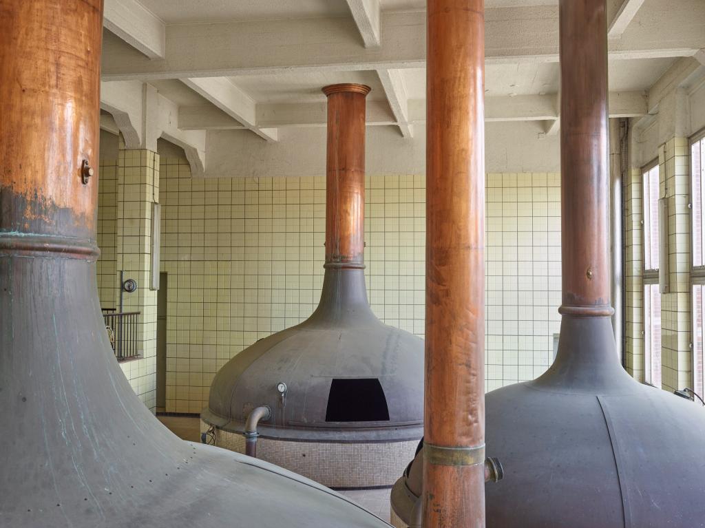 Salle de brassage  en 2017.