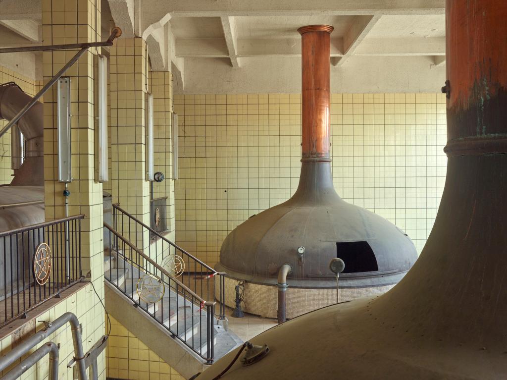 Salle de brassage  en 2017.
