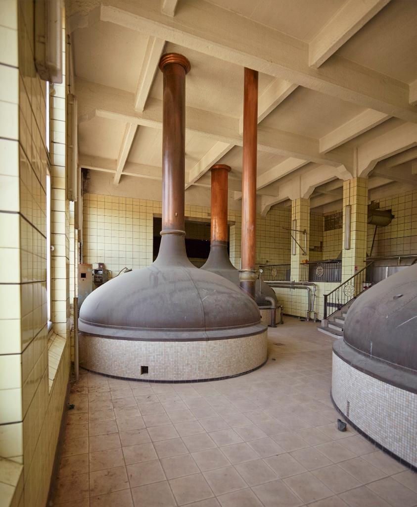 Salle de brassage  en 2017.
