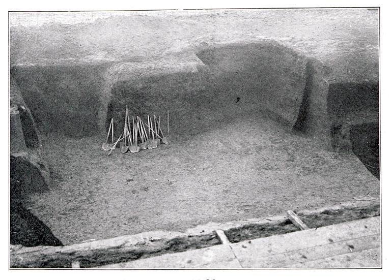 Première étape : l'excavation. In: Deutsche Frontbauarbeit im Kriege, p.129