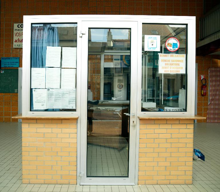 Guichet-caisse.