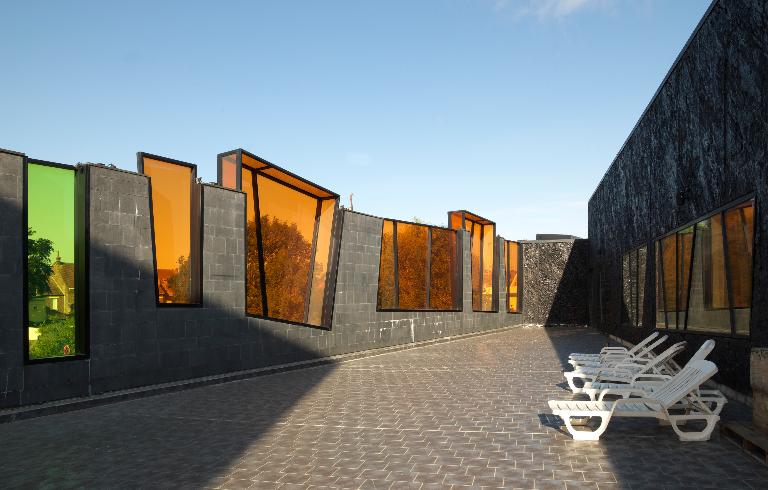 Terrasse solarium.