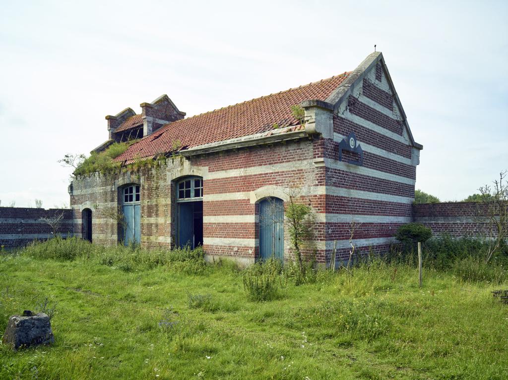 Abattoir, vue d'ensemble nord-est.