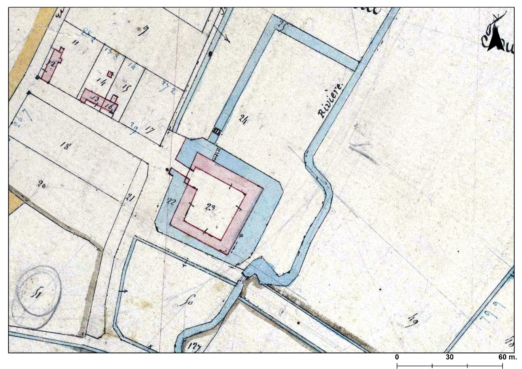 Cadastre napoléonien. 1832.