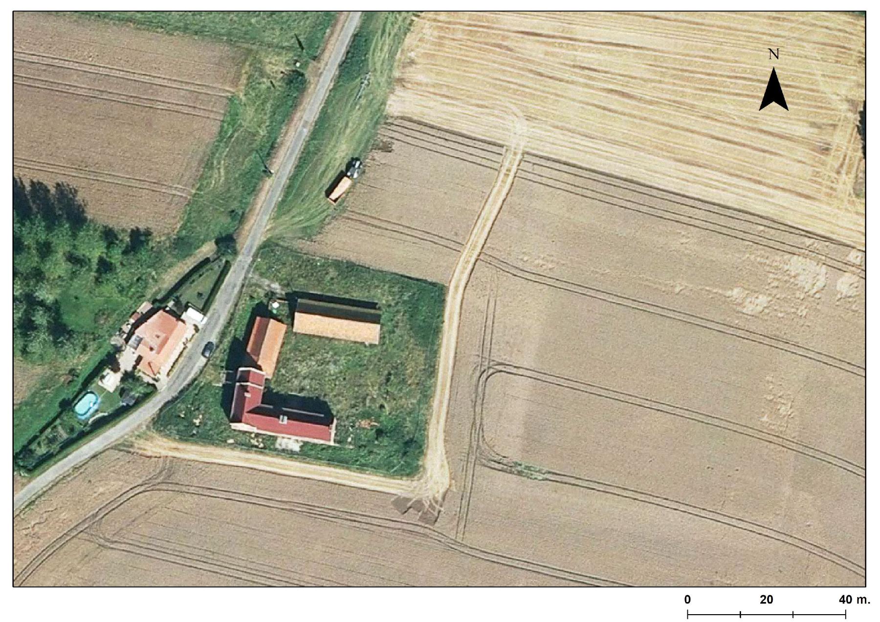 Orthophotographie (source : IGN. Photothèque nationale. 2015).