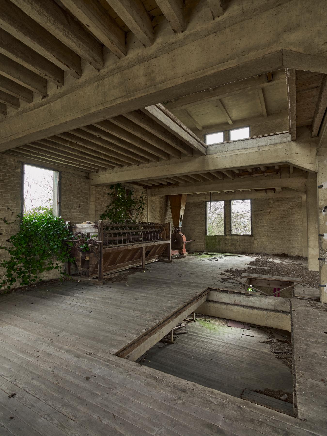 Ancienne salle des plansichters.