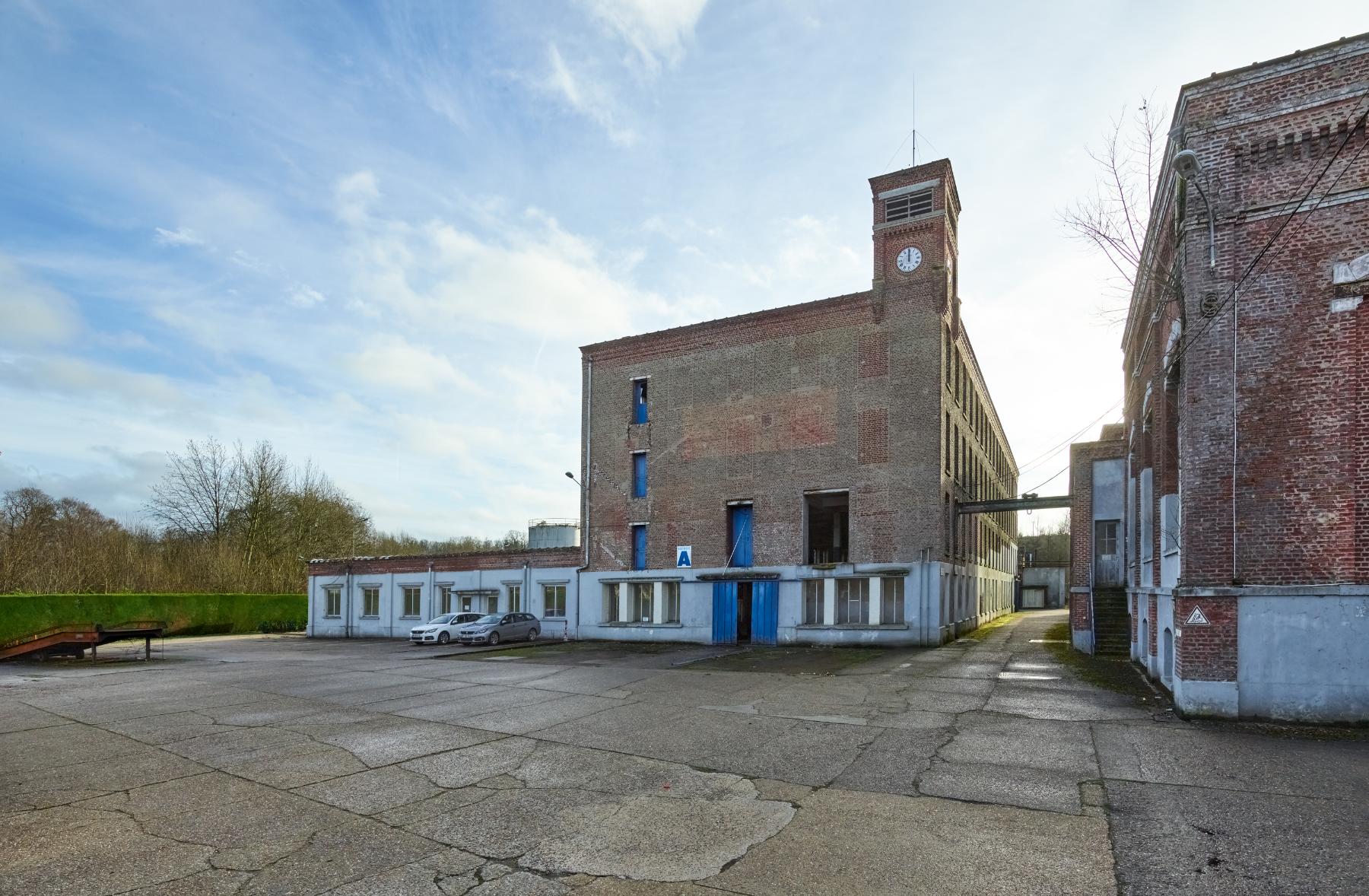 Bâtiment A, vue d'ensemble nord.