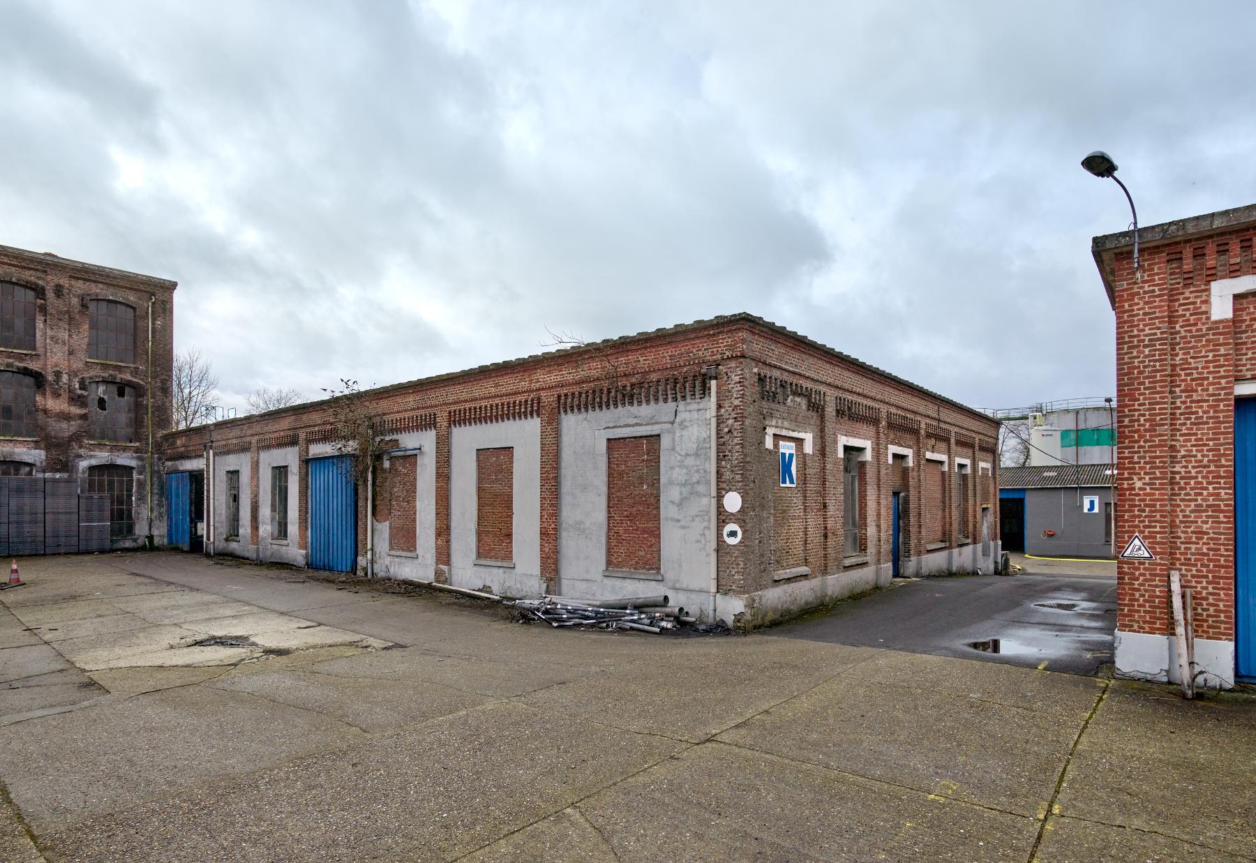 Magasins, vue générale depuis le nord-est (batiment K).