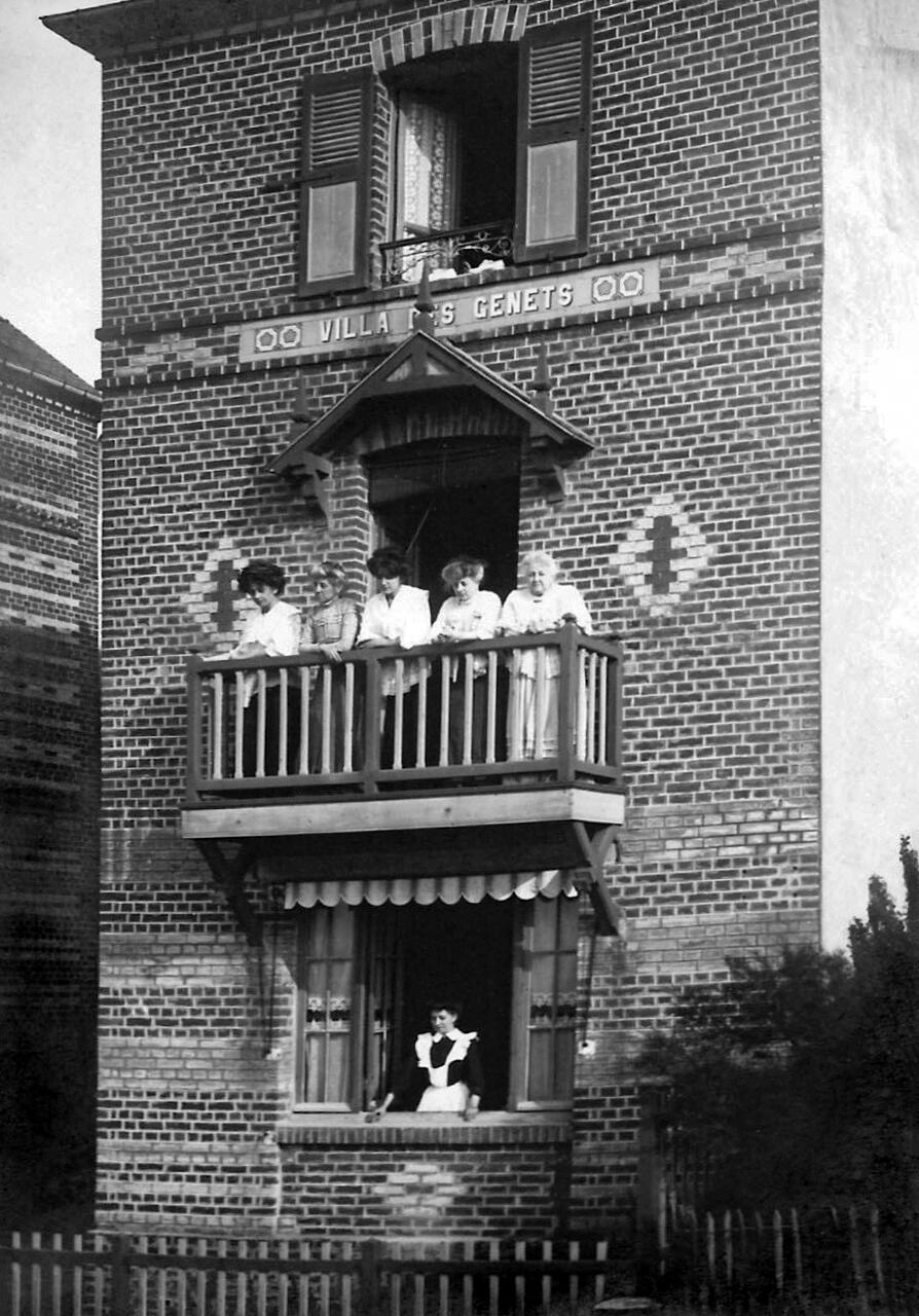 Villa "des Genêts", ca 1910 (collection privée Anne Plas-Barrier).