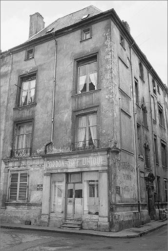 Vue d'ensemble de l'hôtel, état en 1973.