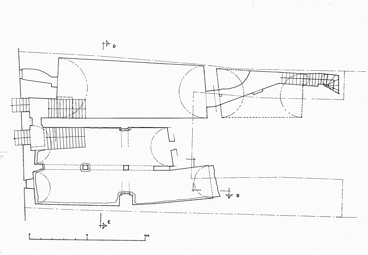 Plan des caves