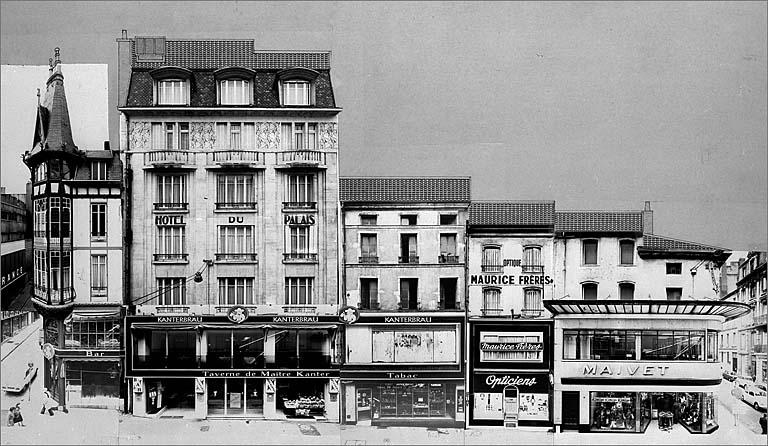 Vue de situation (état en 1982).