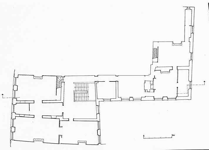 Plan du premier étage