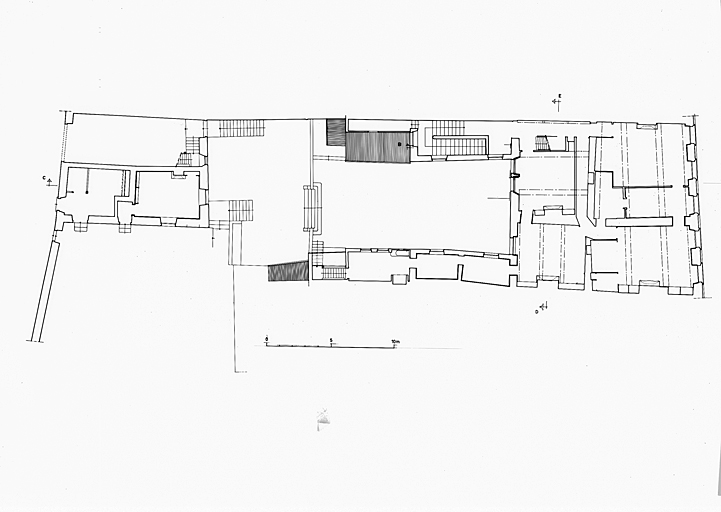 Plan du premier étage