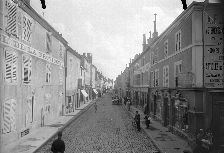 La rue de France au début du siècle.