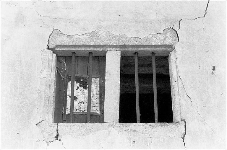 ferme, élévation antérieure, fenêtre à meneaux, ensemble face.