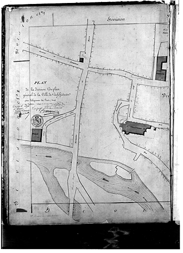 Plan d'alignement de 1829 : division 5.