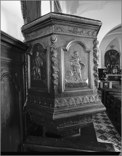 Détail de la cuve, ensemble trois-quarts gauche.