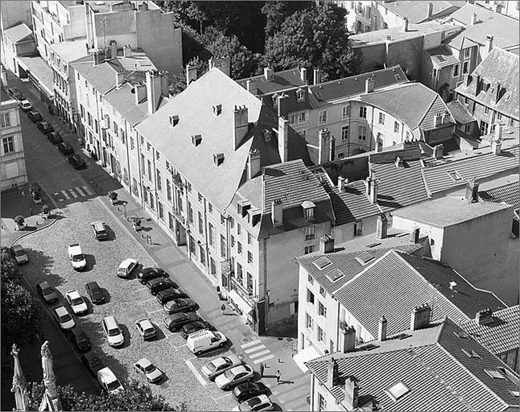 Vue d'ensemble depuis la flèche de l'église Saint-Epvre.