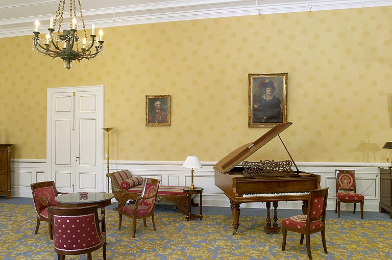 Grand salon Empire (ancienne salle-à-manger), vue partielle.