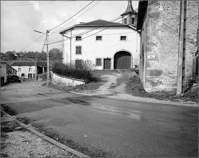 Ferme, élévation latérale droite, ensemble face.