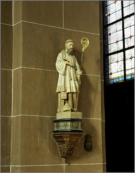 Statue de saint Gondelbert