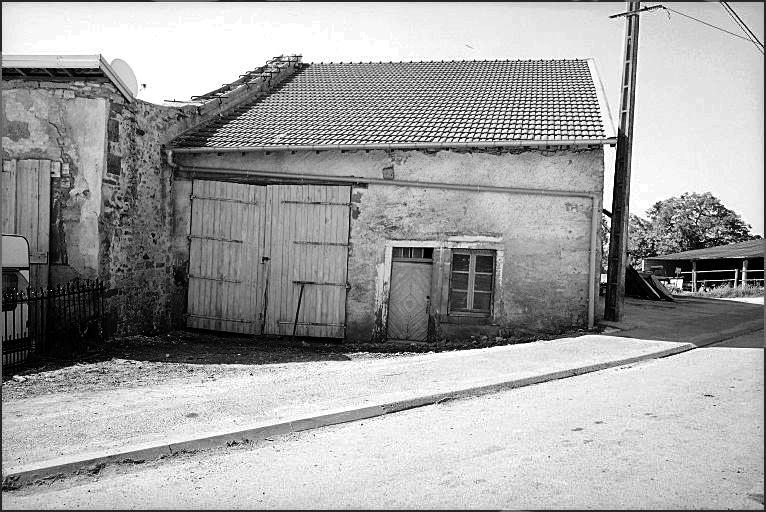 Ferme, élévation antérieure, ensemble face.