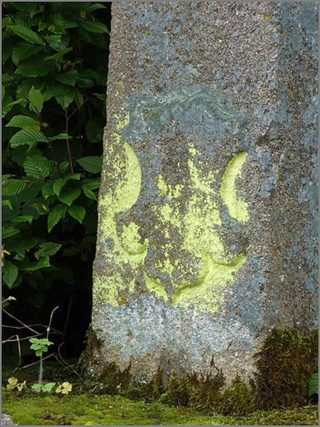 Détail : cuir sur la partie inférieur du fût.