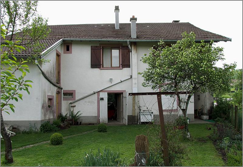 Ferme, élévation postérieure.