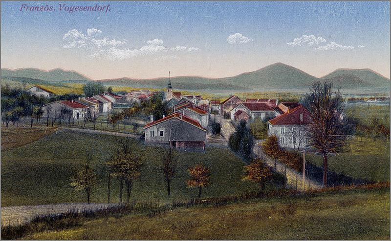 Vue du du quartier de la Corvée.