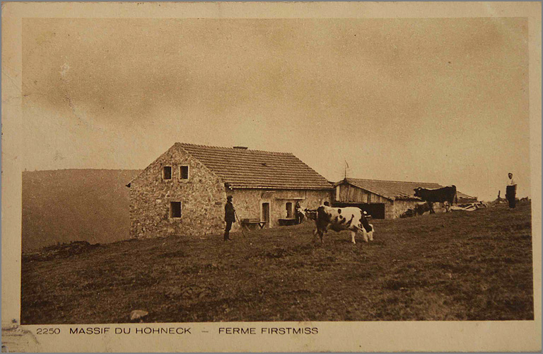 Marcairies. Vue générale de la marcairie.