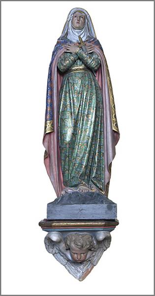 Statue de la Vierge de douleurs