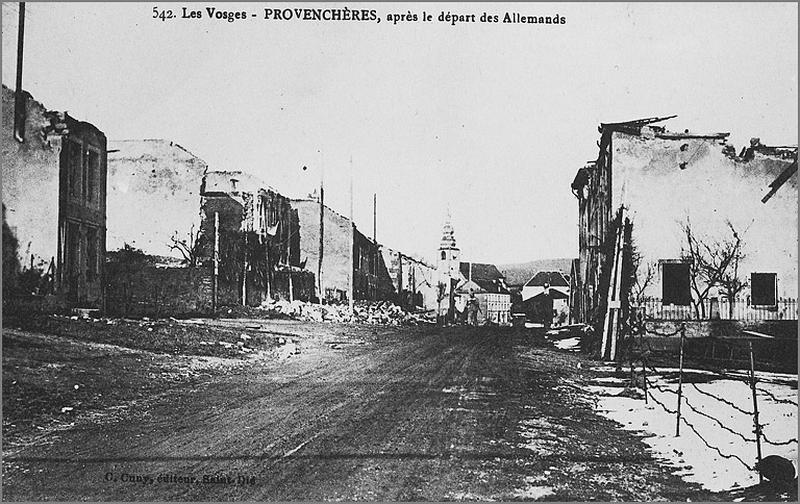 Vue du du quartier de la Corvée.
