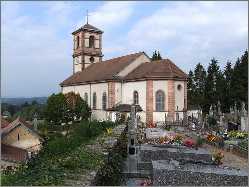 Vue d'ensemble depuis le sud-est.