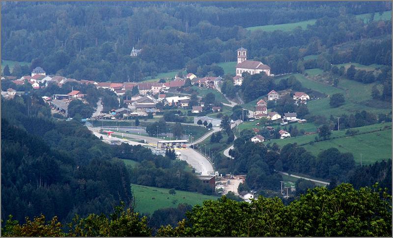 Vue du Centre depuis la Pouxe.