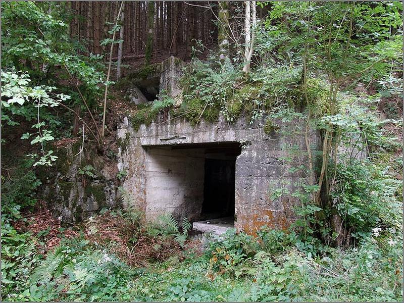 Derrière-la-Pouxe, blockhaus.