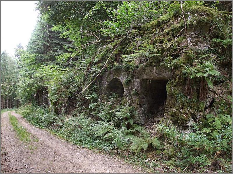 Chemin de la Devant, second groupe de blockhaus.