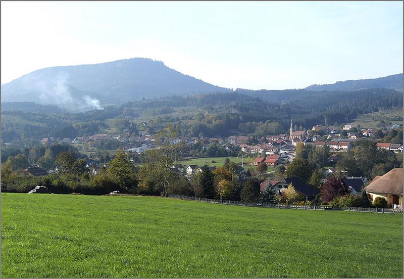 Vue générale du village depuis Bettrempot.