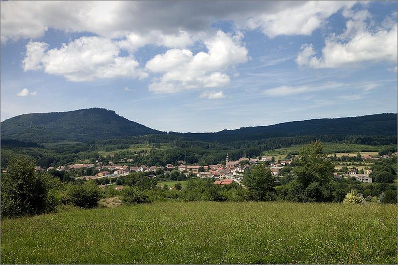 Vue du village depuis Mayegoutte.