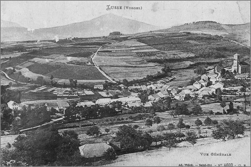 Vue générale du Village depuis le sud-ouest.