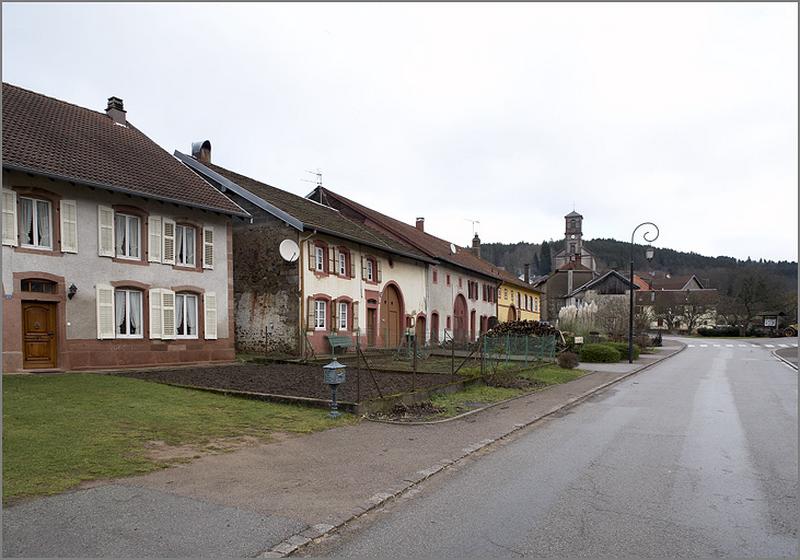 Vue de la rue principale.