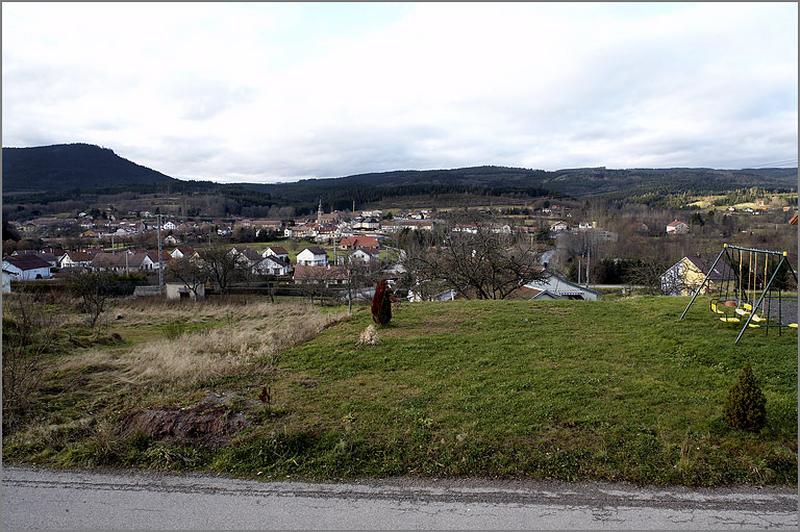 Vue générale du village depuis Mayegoutte.