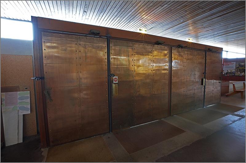 Portes : vue intérieure