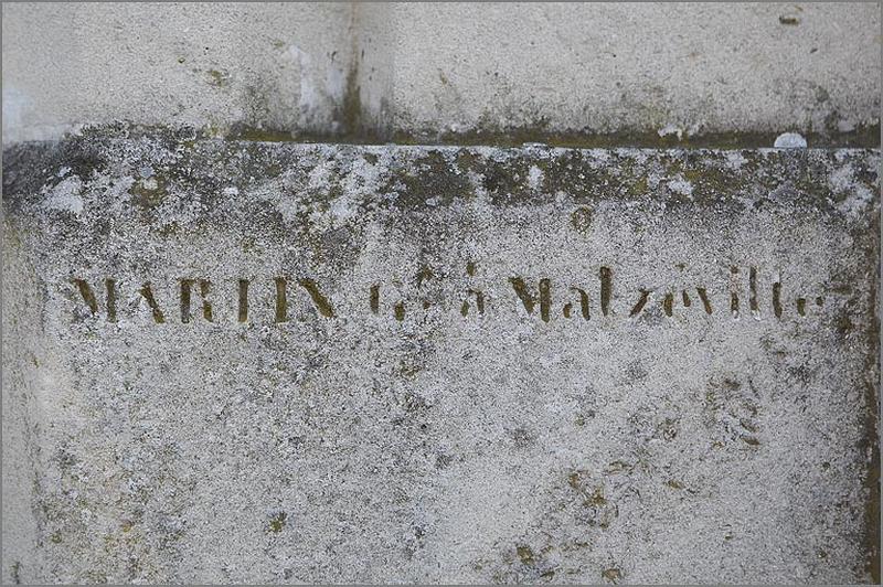 Détail de la signature