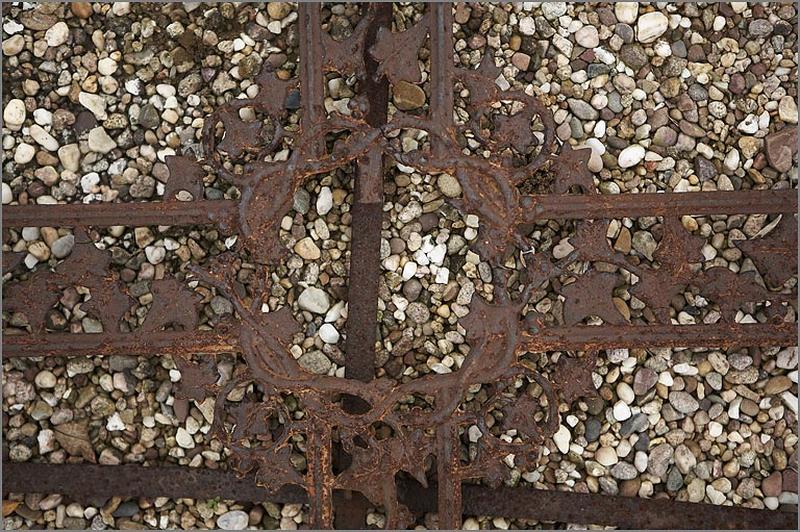 Croix n° 16 (du tombeau 3 C 51), détail de la croisée