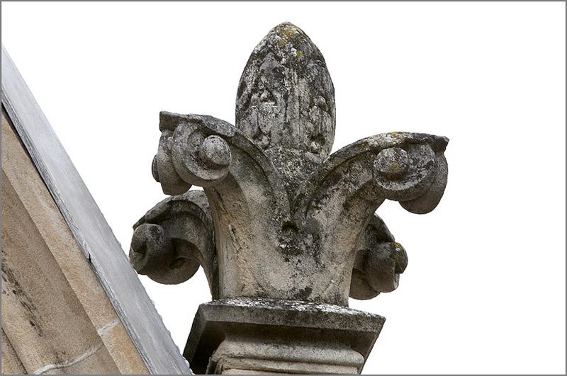 Détail : fleurons