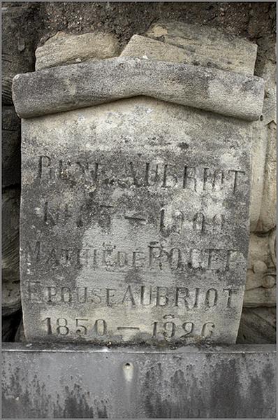 Epitaphe, détail