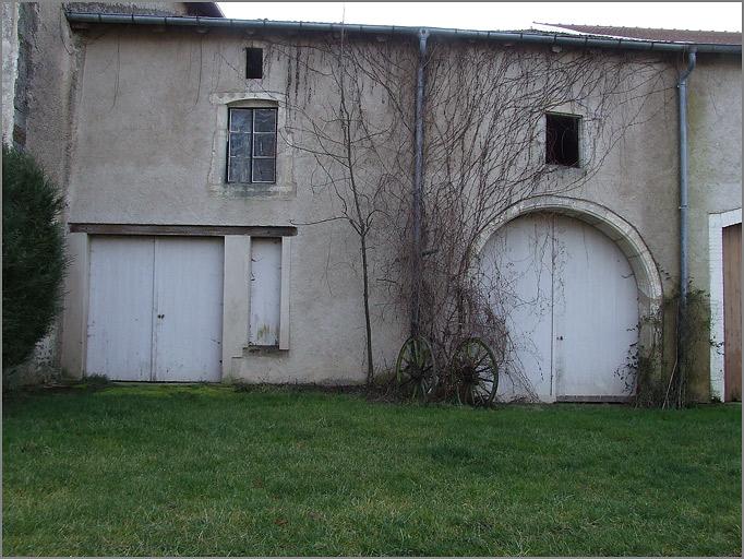 Ferme, élévation antérieure, ensemble face.
