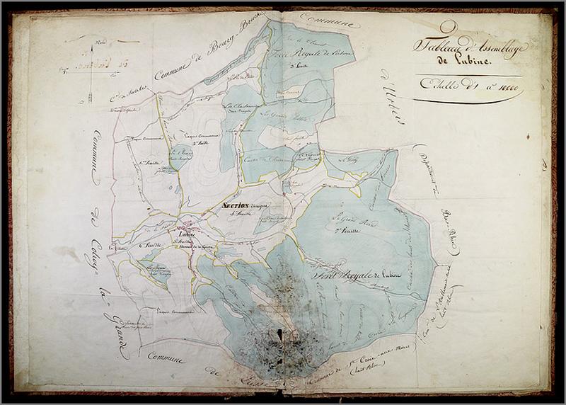 Atlas portatif, tableau d'assemblage.