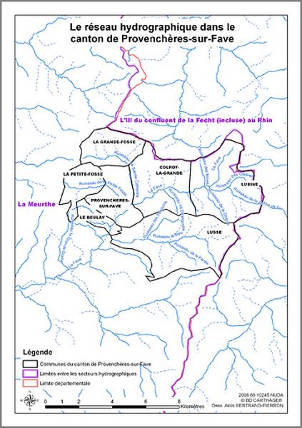 Réseau hydrographique